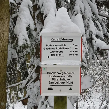 Blockhaus Bodefall Ferienhaus *